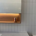 Carnegie bathroom renovation tiling